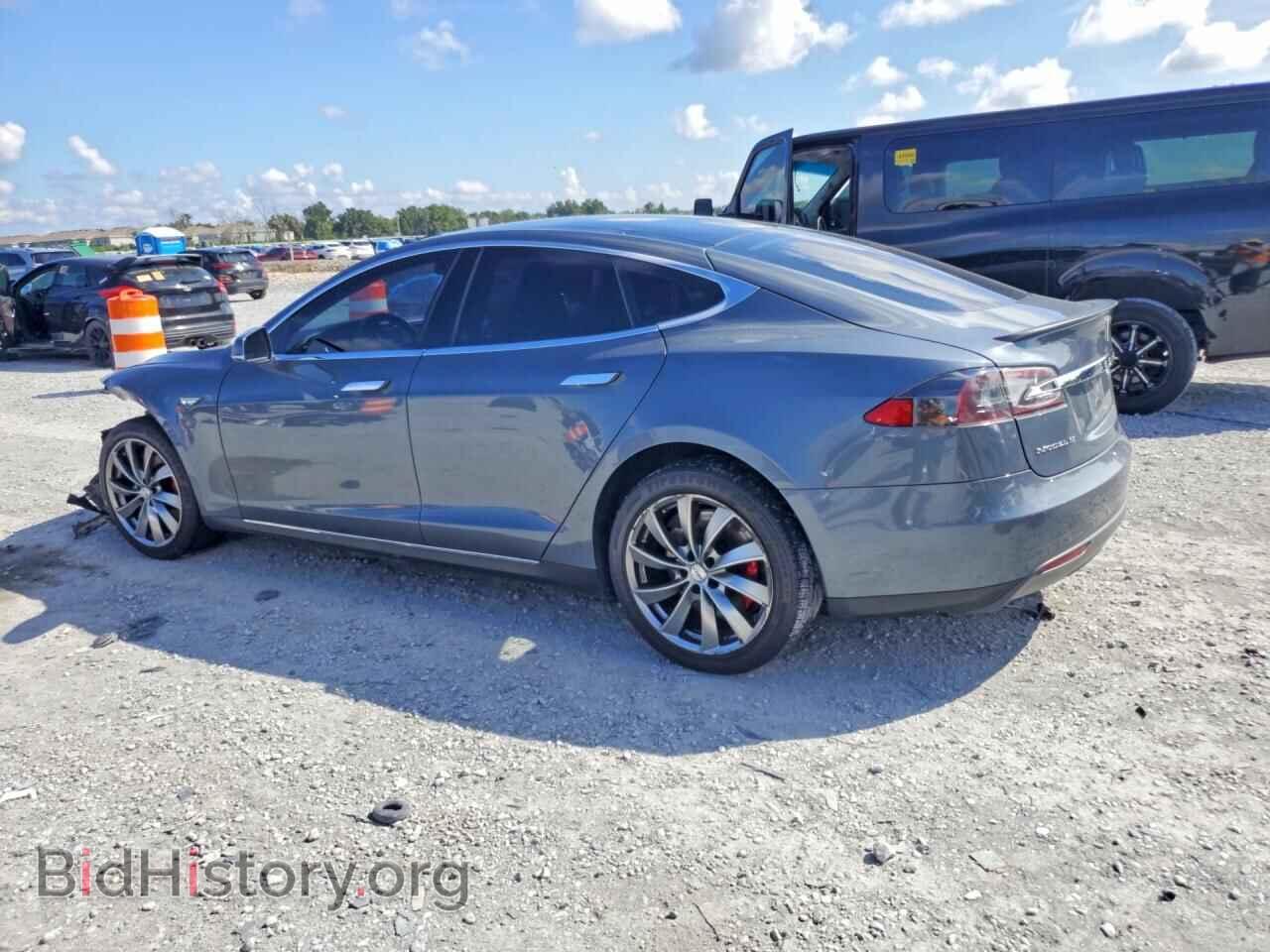 2014 TESLA MODEL S - VIN: 5YJSA1H17EFP43398 - Photo 2