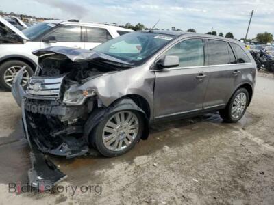 2010 Ford EDGE LIMITED, gray — VIN 2FMDK4KC2ABB42033, Copart