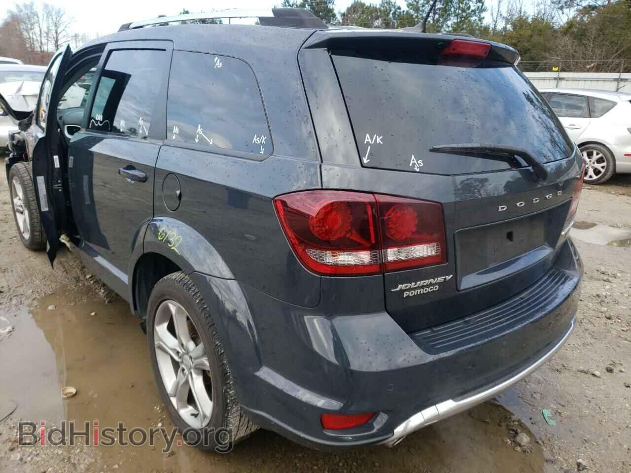 2017 DODGE JOURNEY - VIN: 3C4PDCGG5HT626200 - Фото 3