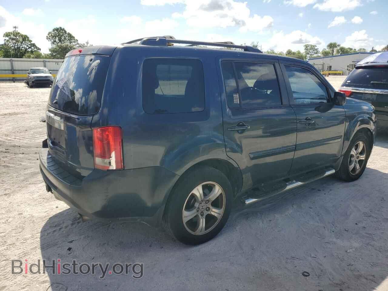 2012 HONDA PILOT - VIN: 5FNYF3H66CB034963 - Фото 3