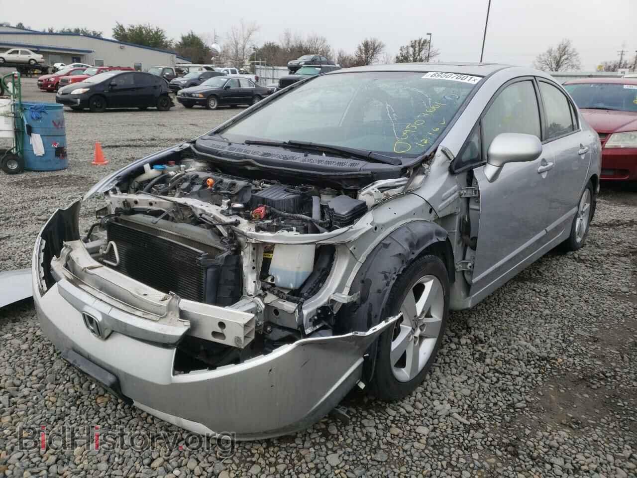 2007 HONDA CIVIC - VIN: JHMFA16807S002841 - Фото 2