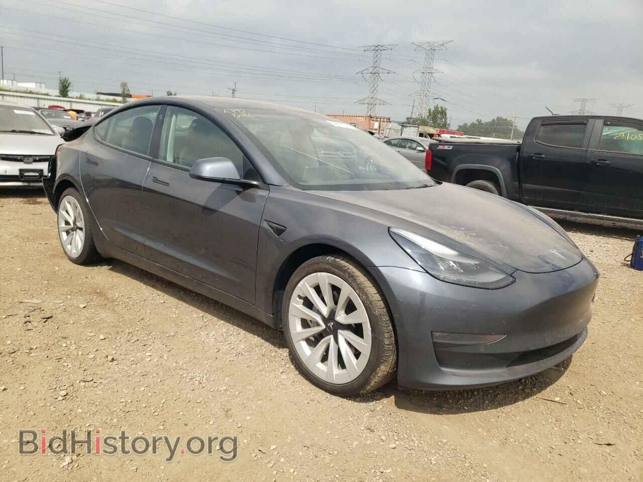 2022 TESLA MODEL 3 - VIN: 5YJ3E1EB8NF124024 - Фото 4