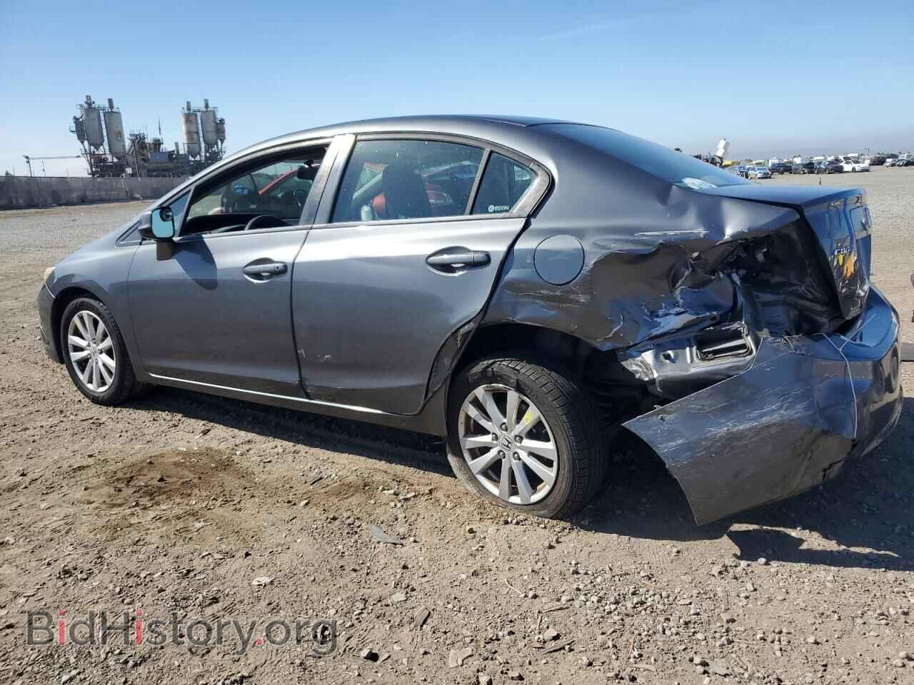 2012 HONDA CIVIC - VIN: 2HGFB2F86CH303444 - Фото 2