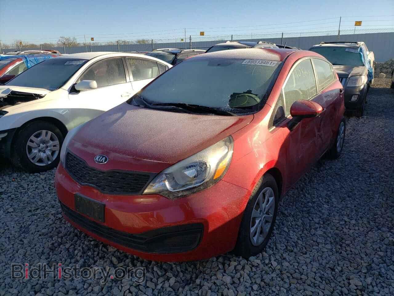 2013 KIA RIO - VIN: KNADM4A30D6179324 - Фото 2