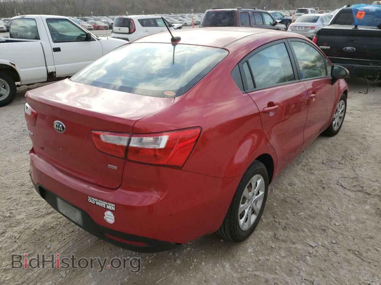 2013 KIA RIO - VIN: KNADM4A30D6179324 - Фото 4