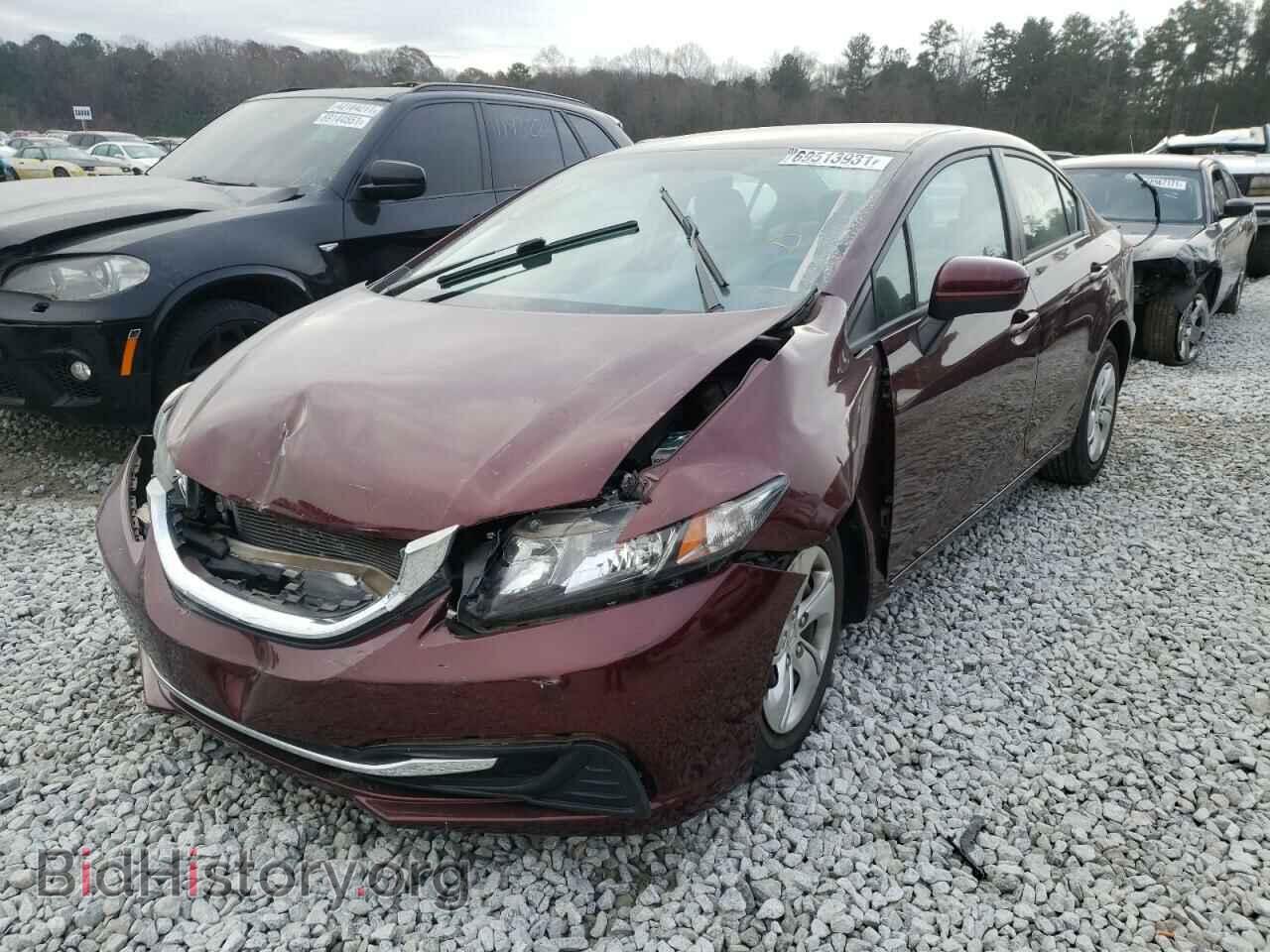 2015 HONDA CIVIC - VIN: 19XFB2F53FE083832 - Фото 2