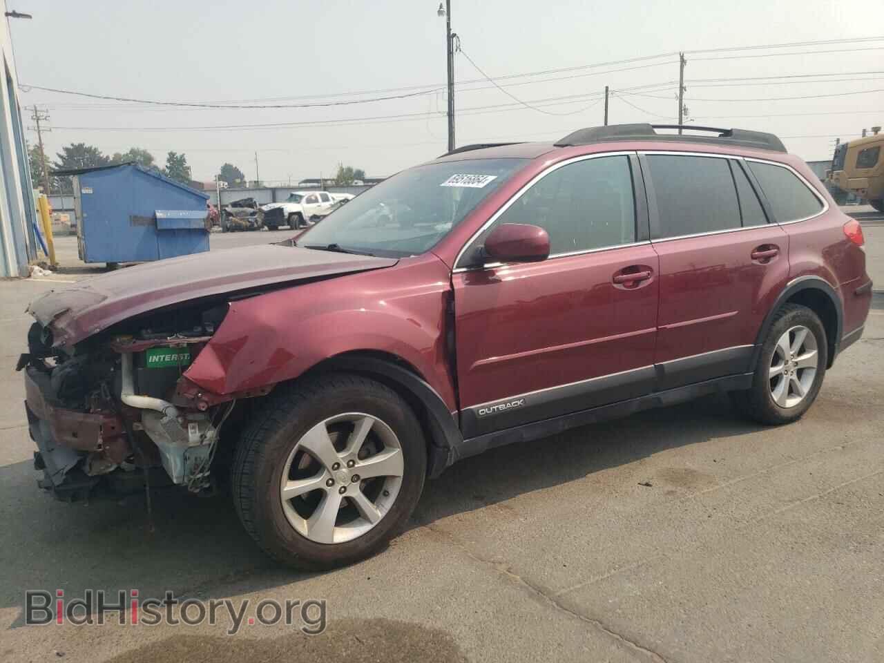 Фотография 4S4BRBNC3E3321108 - SUBARU OUTBACK 2014