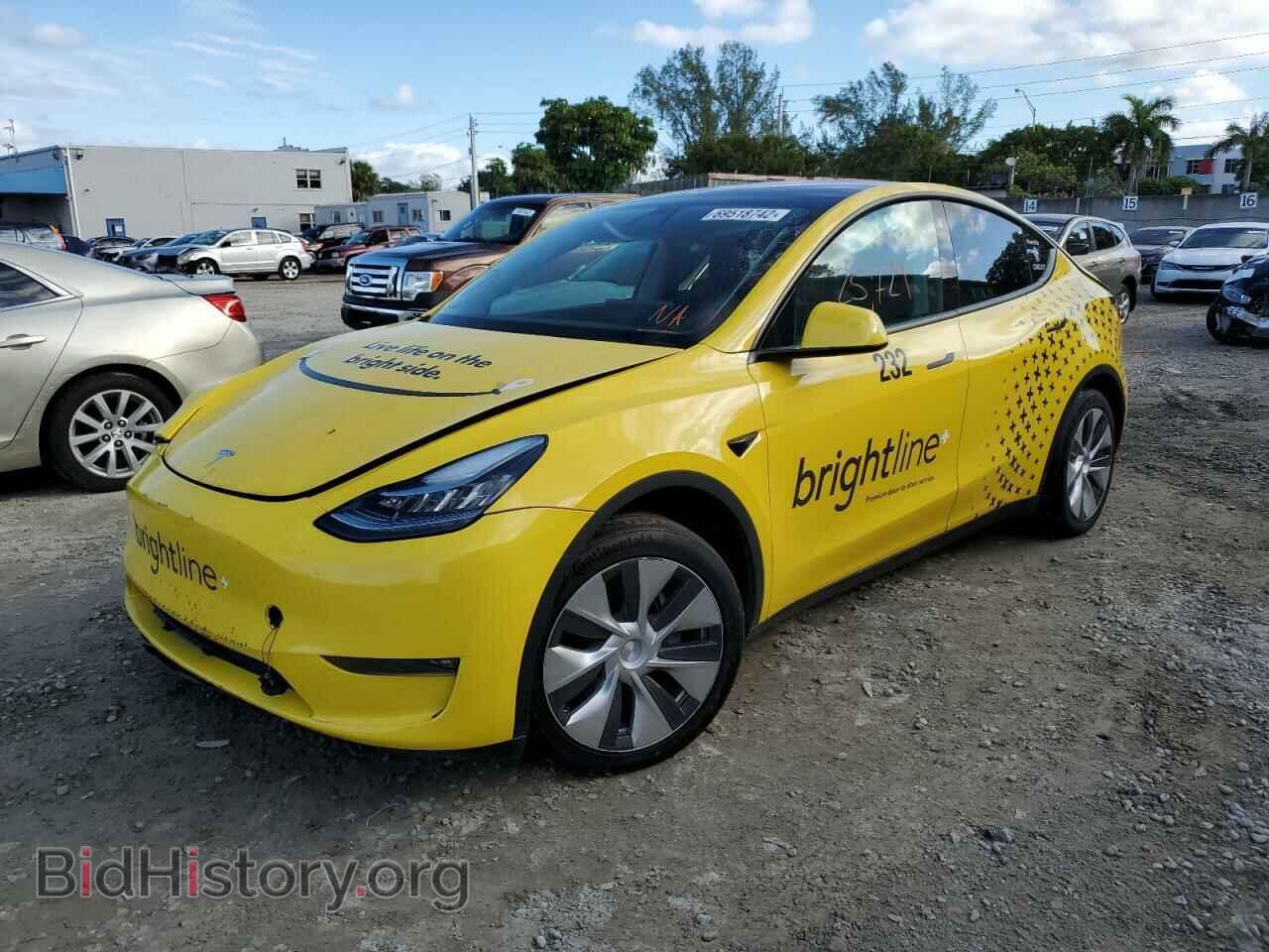 Photo 7SAYGAEE6NF329712 - TESLA MODEL Y 2022