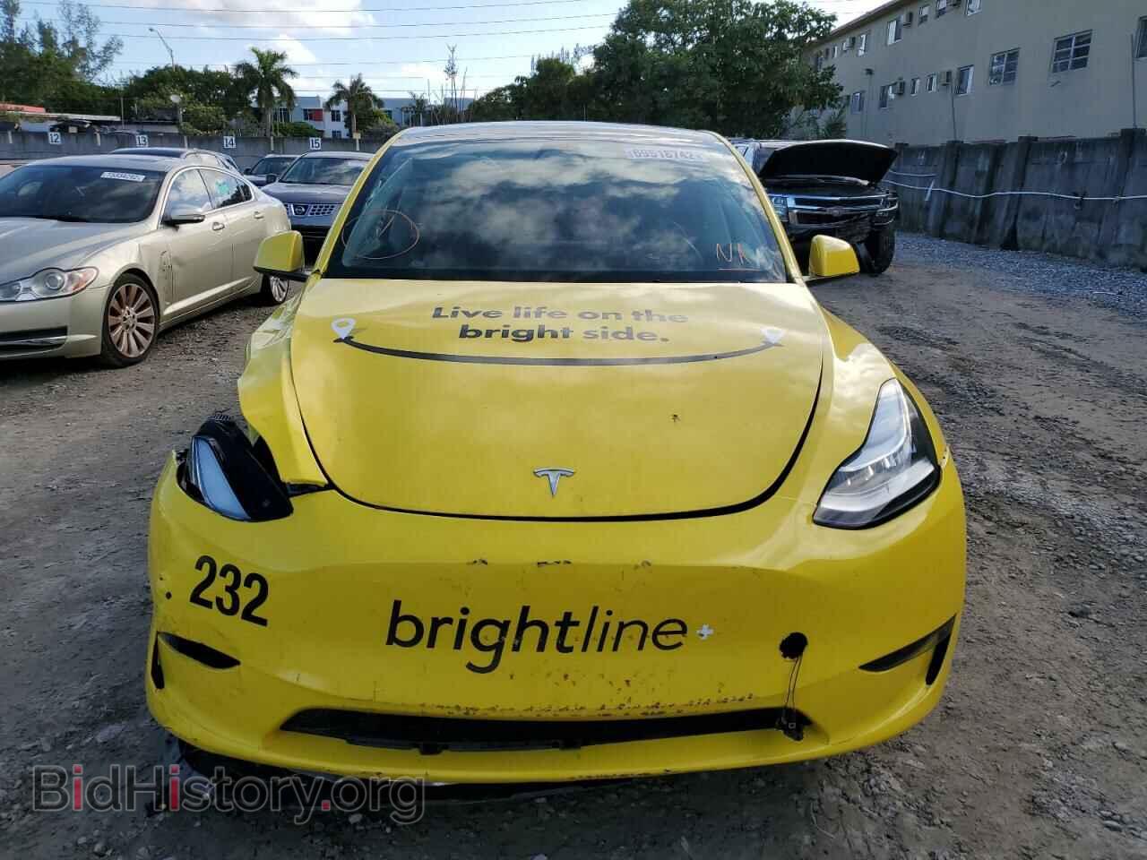 2022 TESLA MODEL Y - VIN: 7SAYGAEE6NF329712 - Фото 5