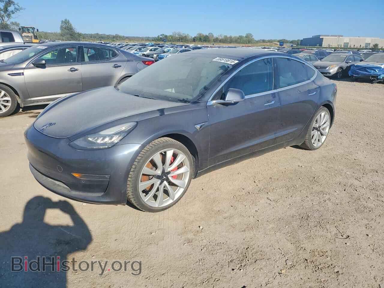 Фотография 5YJ3E1EB9KF393418 - TESLA MODEL 3 2019