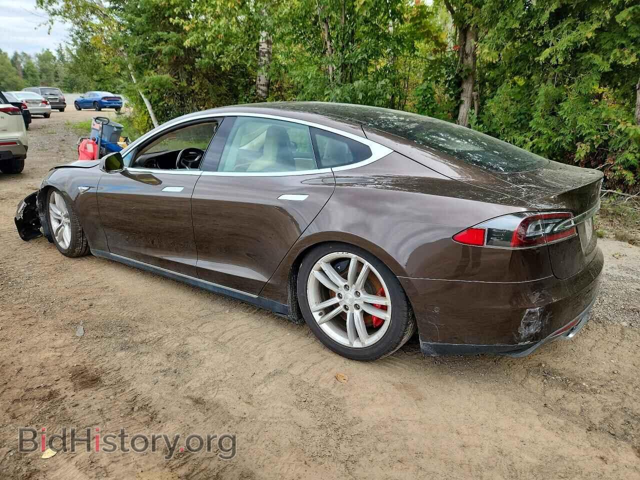 2014 TESLA MODEL S - VIN: 5YJSA1H2XEFP65050 - Photo 2