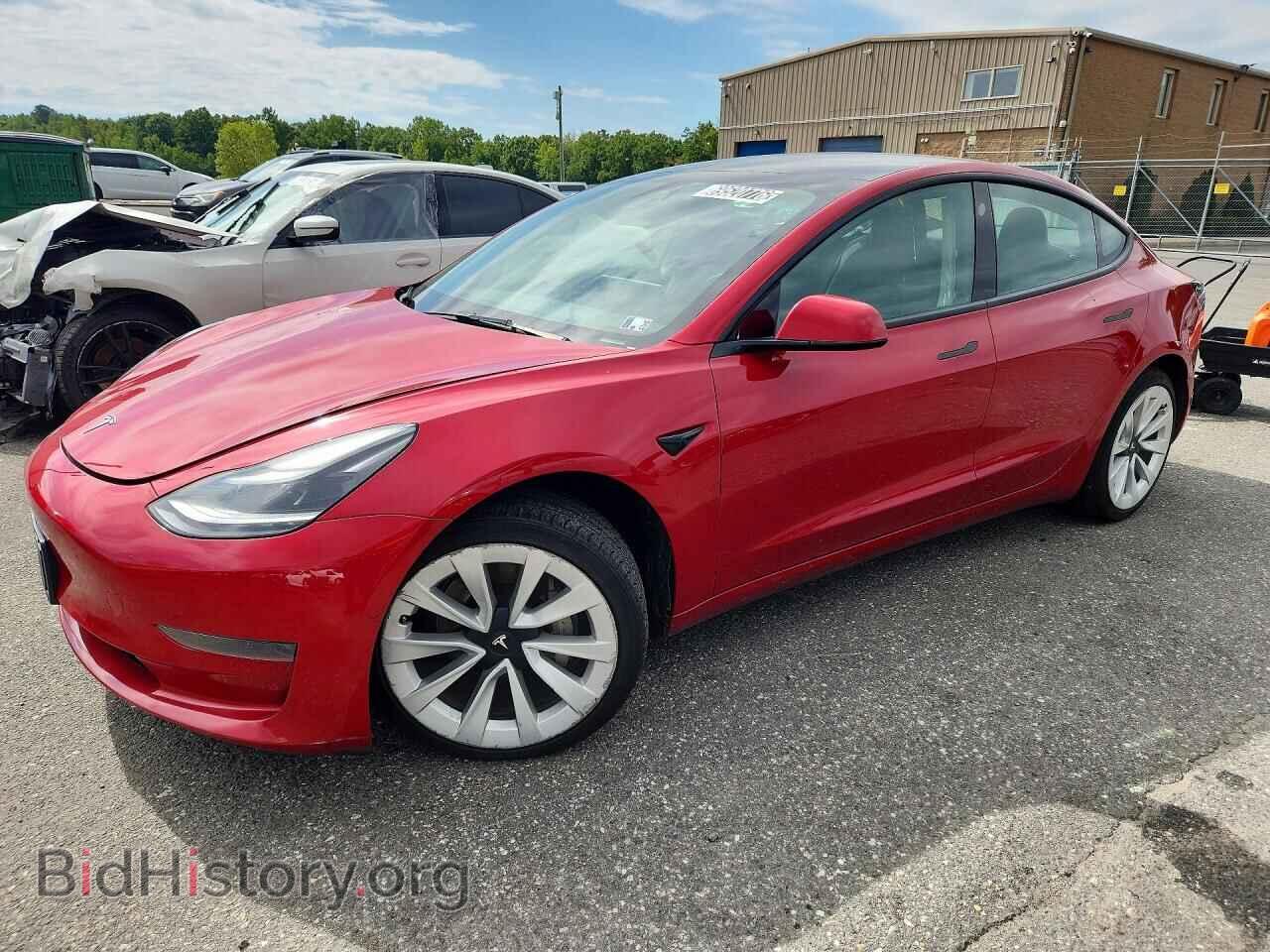 Photo 5YJ3E1EA0NF290786 - TESLA MODEL 3 2022