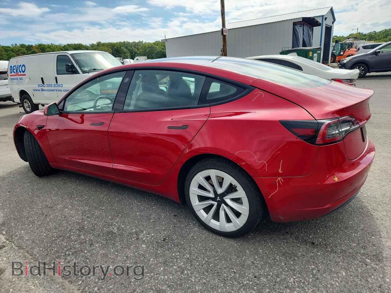 2022 TESLA MODEL 3 - VIN: 5YJ3E1EA0NF290786 - Photo 2