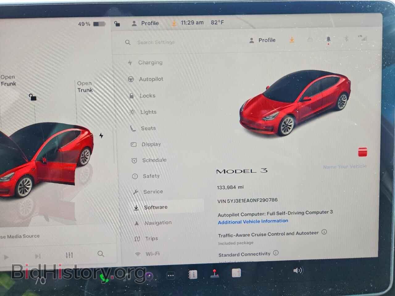 2022 TESLA MODEL 3 - VIN: 5YJ3E1EA0NF290786 - Photo 9