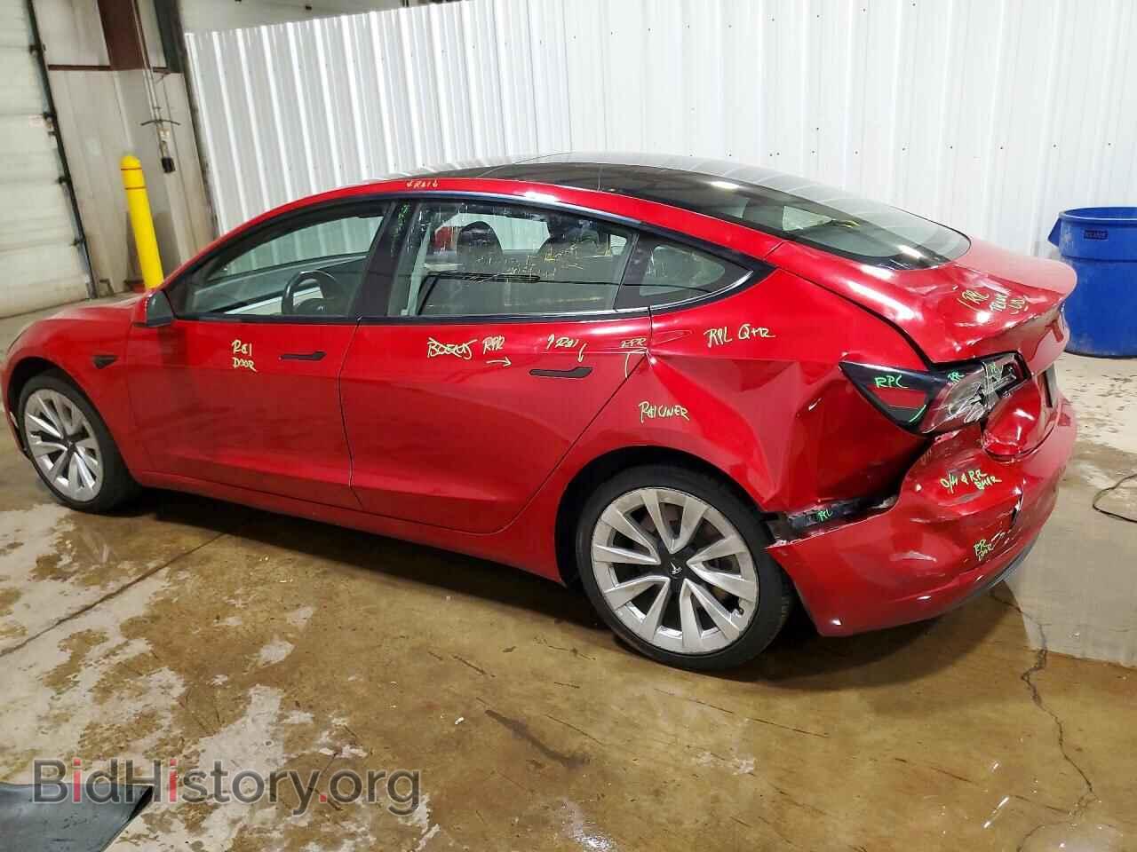 2022 TESLA MODEL 3 - VIN: 5YJ3E1EA5NF190778 - Фото 2