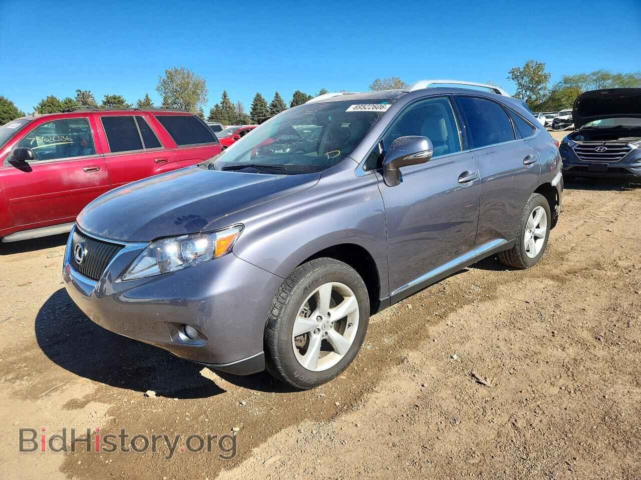 Photo 2T2BK1BA6CC144589 - LEXUS RX350 2012