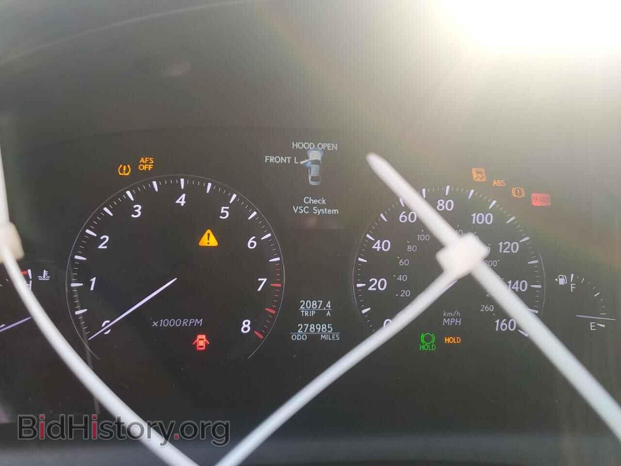 2008 LEXUS LS460 - VIN: JTHBL46F885081829 - Фото 9