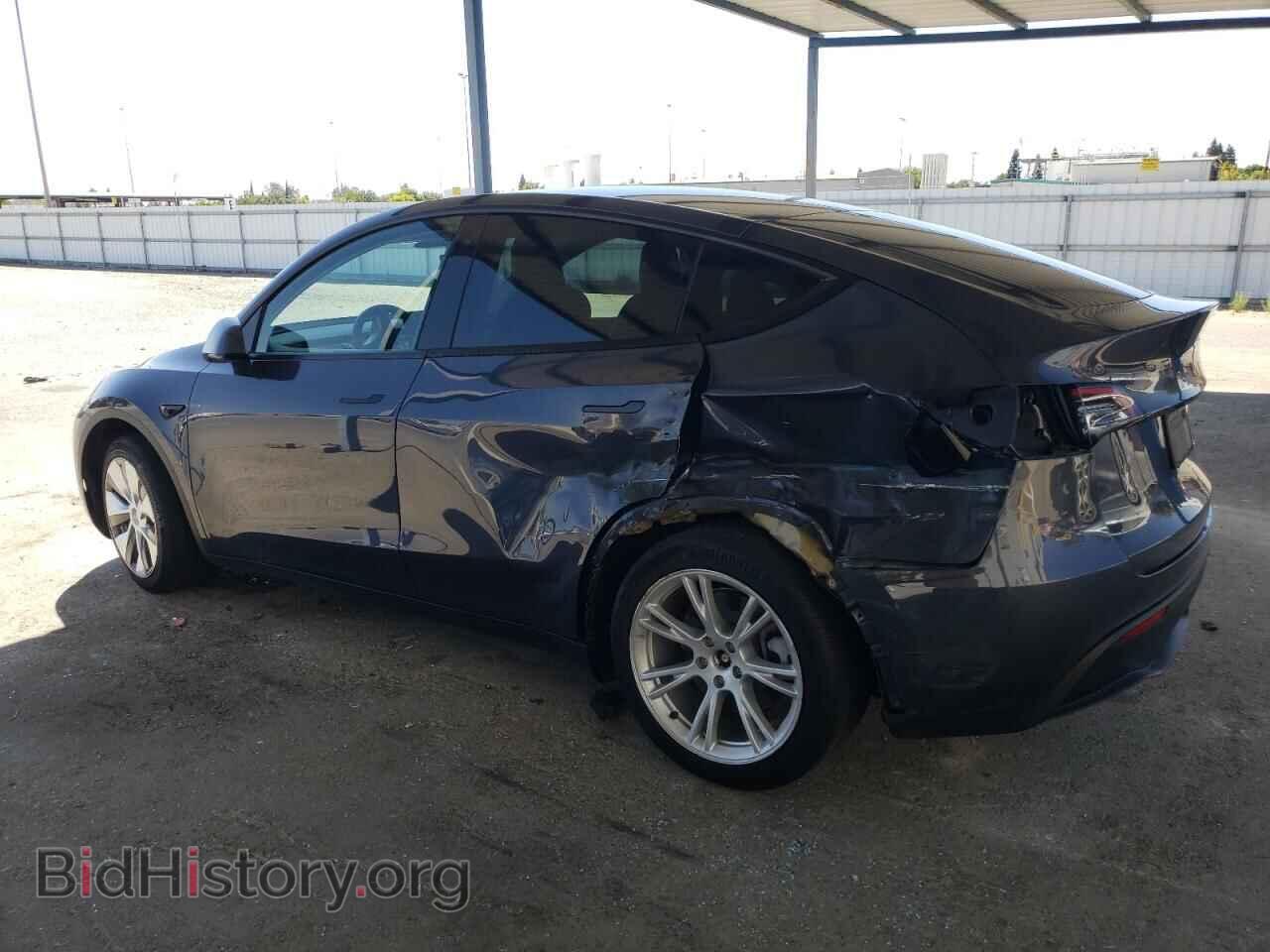 2022 TESLA MODEL Y - VIN: 7SAYGDEE5NF372701 - Фото 2