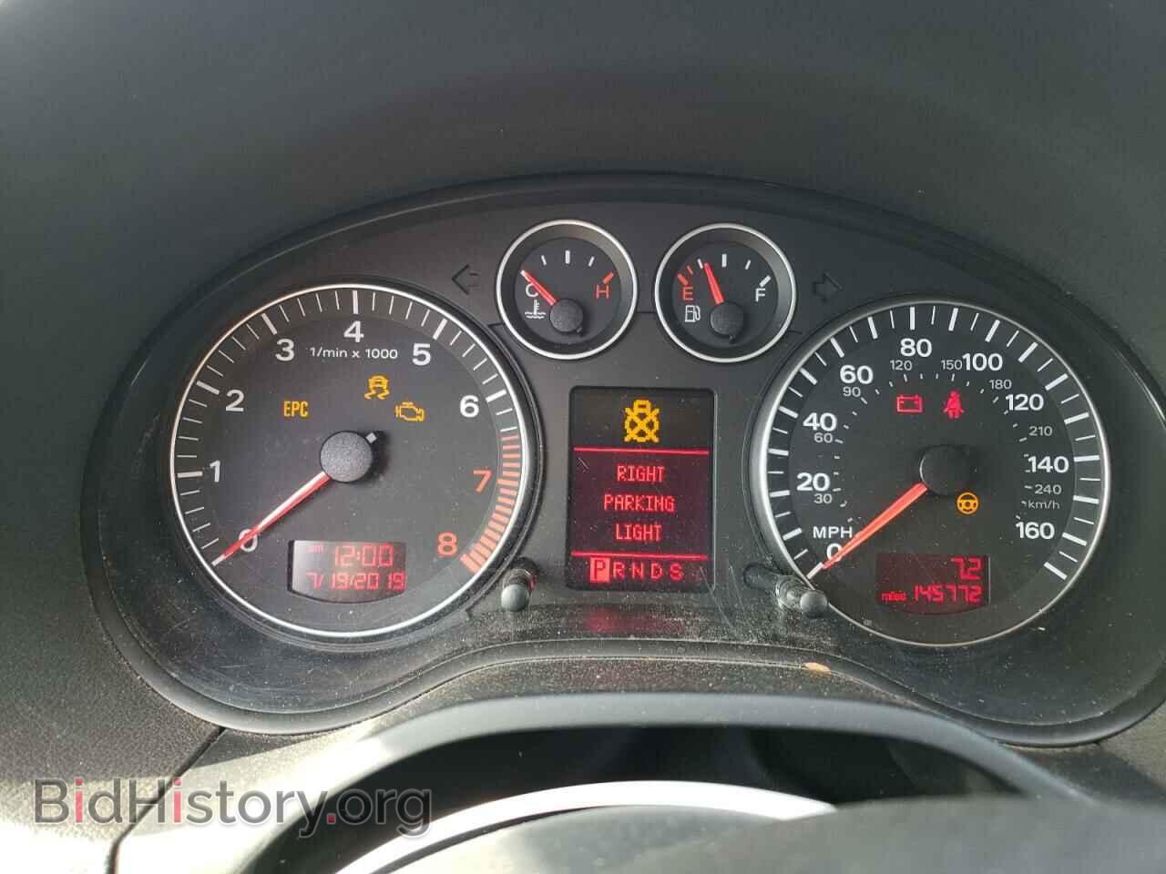 2007 AUDI A3 - VIN: WAUHF78P37A155994 - Фото 9