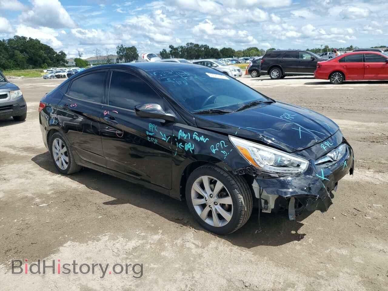 2014 HYUNDAI ACCENT - VIN: KMHCU4AE9EU765822 - Фото 4