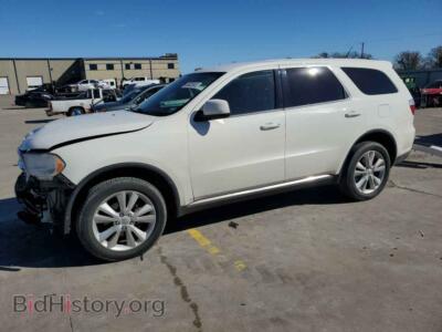 2012 Dodge DURANGO Durango SX, белый — VIN 1C4RDHAG7CC285854, Copart