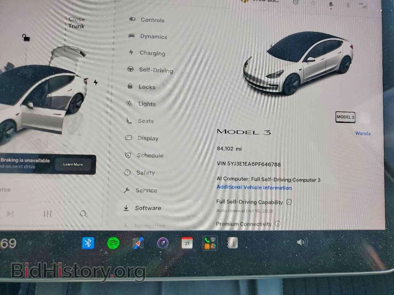 2023 TESLA MODEL 3 - VIN: 5YJ3E1EA6PF646788 - Photo 9
