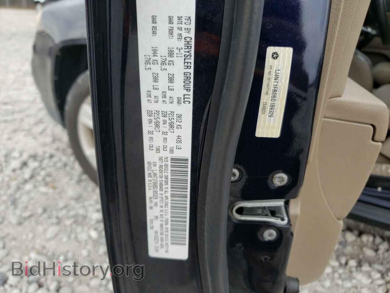 2011 JEEP COMPASS - VIN: 1J4NT1FB0BD189329 - Фото 13