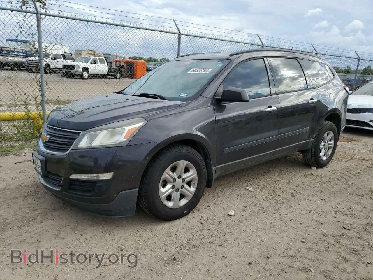 Фотография 1GNKRFKD9EJ188379 - CHEVROLET TRAVERSE 2014