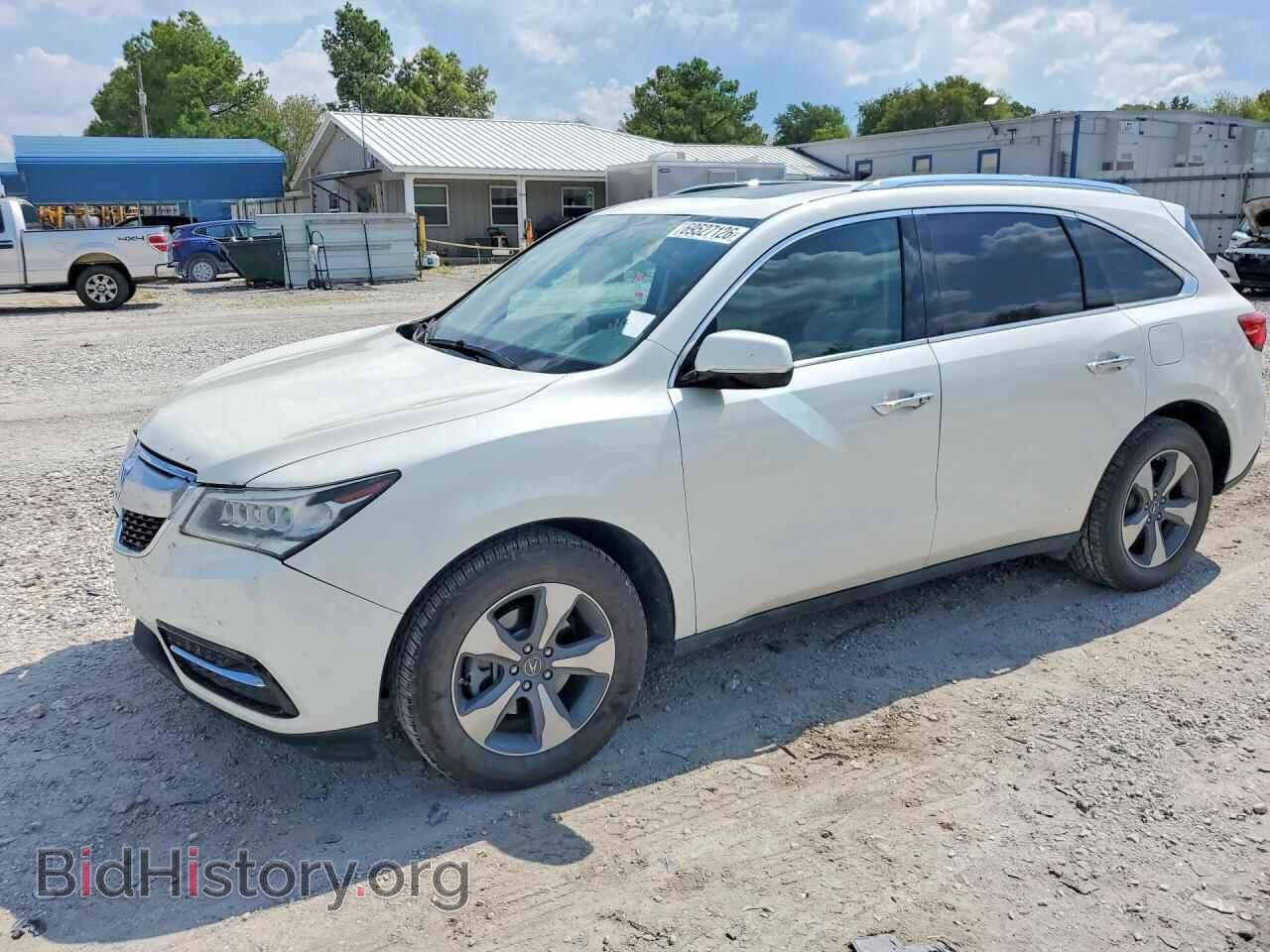 Фотография 5FRYD4H29GB038132 - ACURA MDX 2016