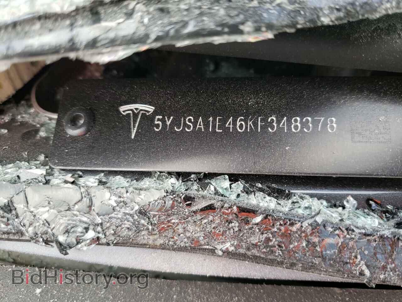 2019 TESLA MODEL S - VIN: 5YJSA1E46KF348378 - Фото 10