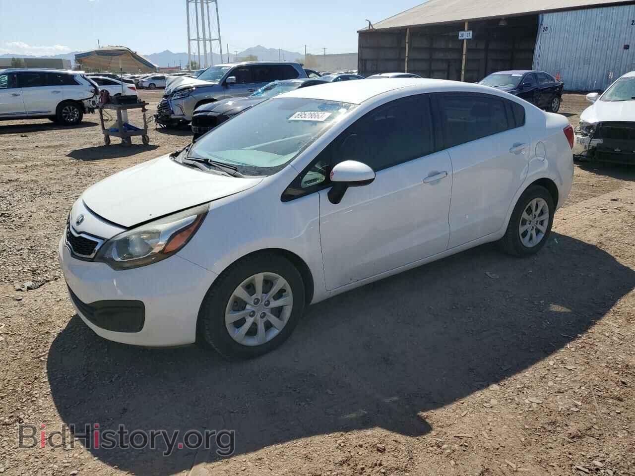 Photo KNADM4A37D6141122 - KIA RIO 2013