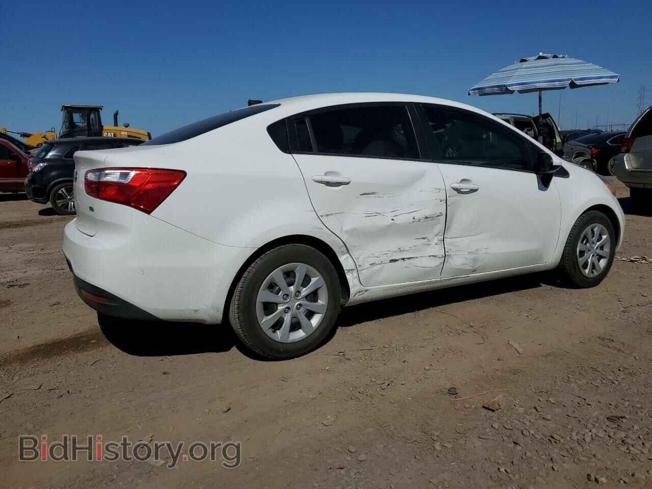 2013 KIA RIO - VIN: KNADM4A37D6141122 - Фото 3