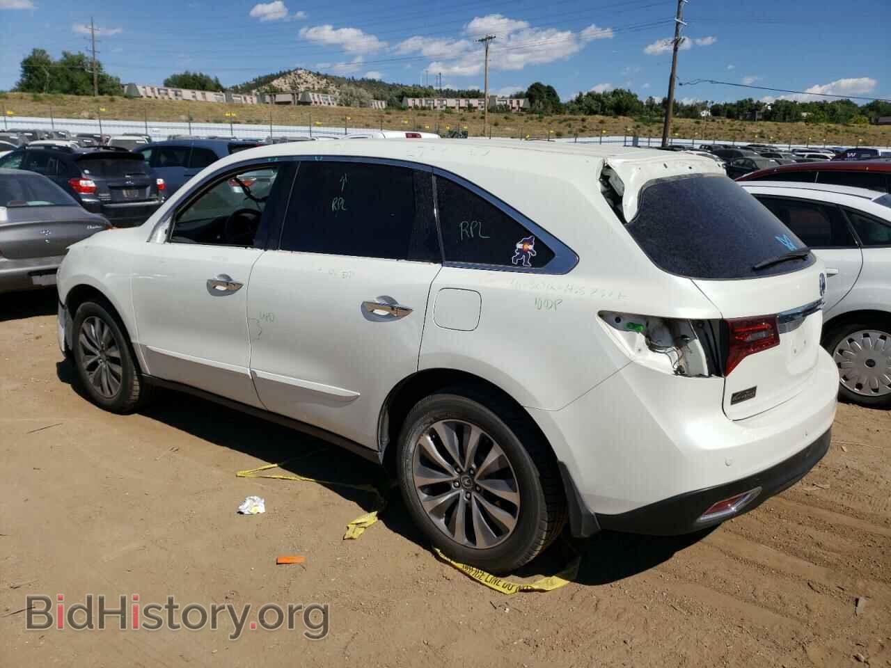 2015 ACURA MDX - VIN: 5FRYD4H45FB023644 - Фото 2