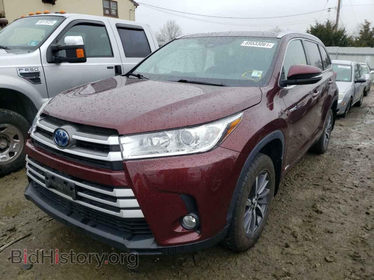 2018 TOYOTA HIGHLANDER - VIN: 5TDJGRFH7JS043816 - Фото 2