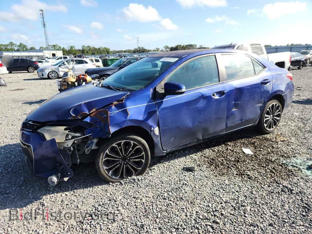 2014 Toyota COROLLA S Plus (VIN 2T1BURHE9EC004949) — photo 1 of 14, Copart, damage: front end