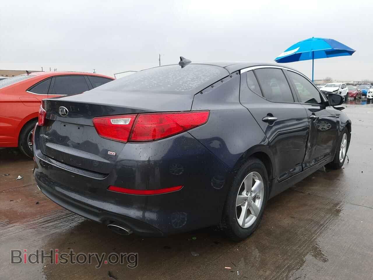 2015 KIA OPTIMA - VIN: KNAGM4A78F5636115 - Фото 4