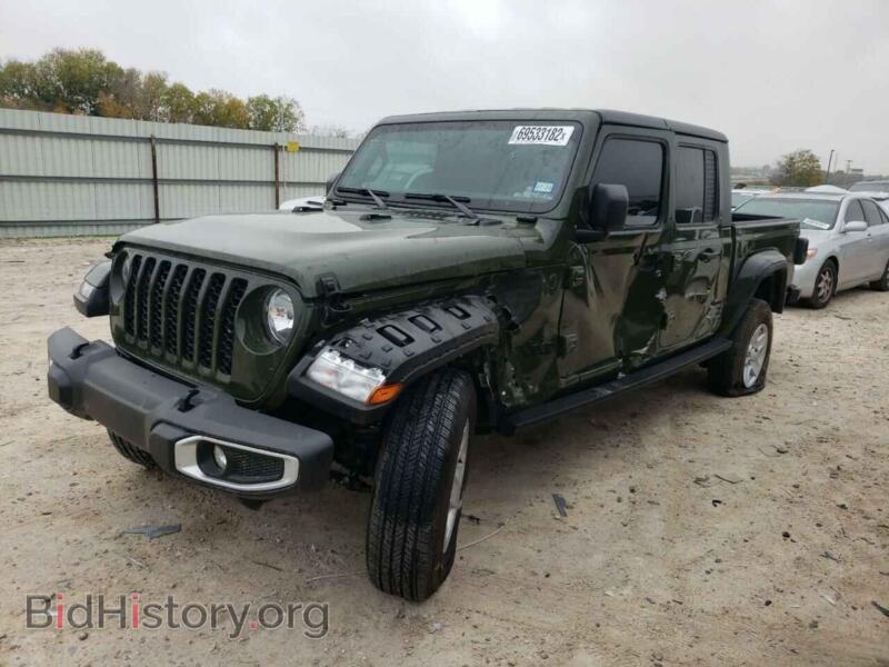 2022 Jeep GLADIATOR (VIN 1C6HJTAG2NL147186) — фото 1 из 12, Copart, повреждение: бок