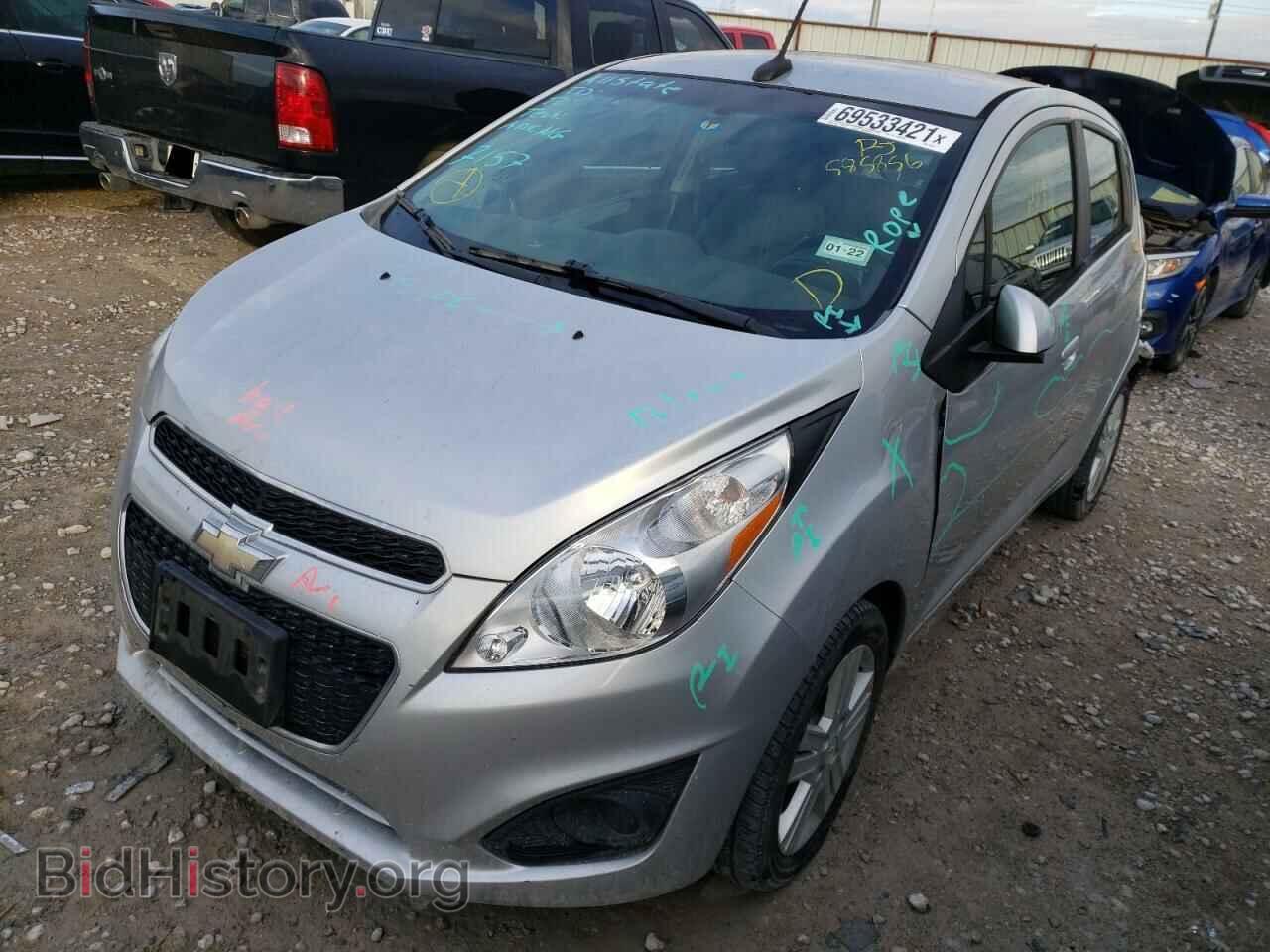 2014 CHEVROLET SPARK - VIN: KL8CD6S92EC585856 - Фото 2