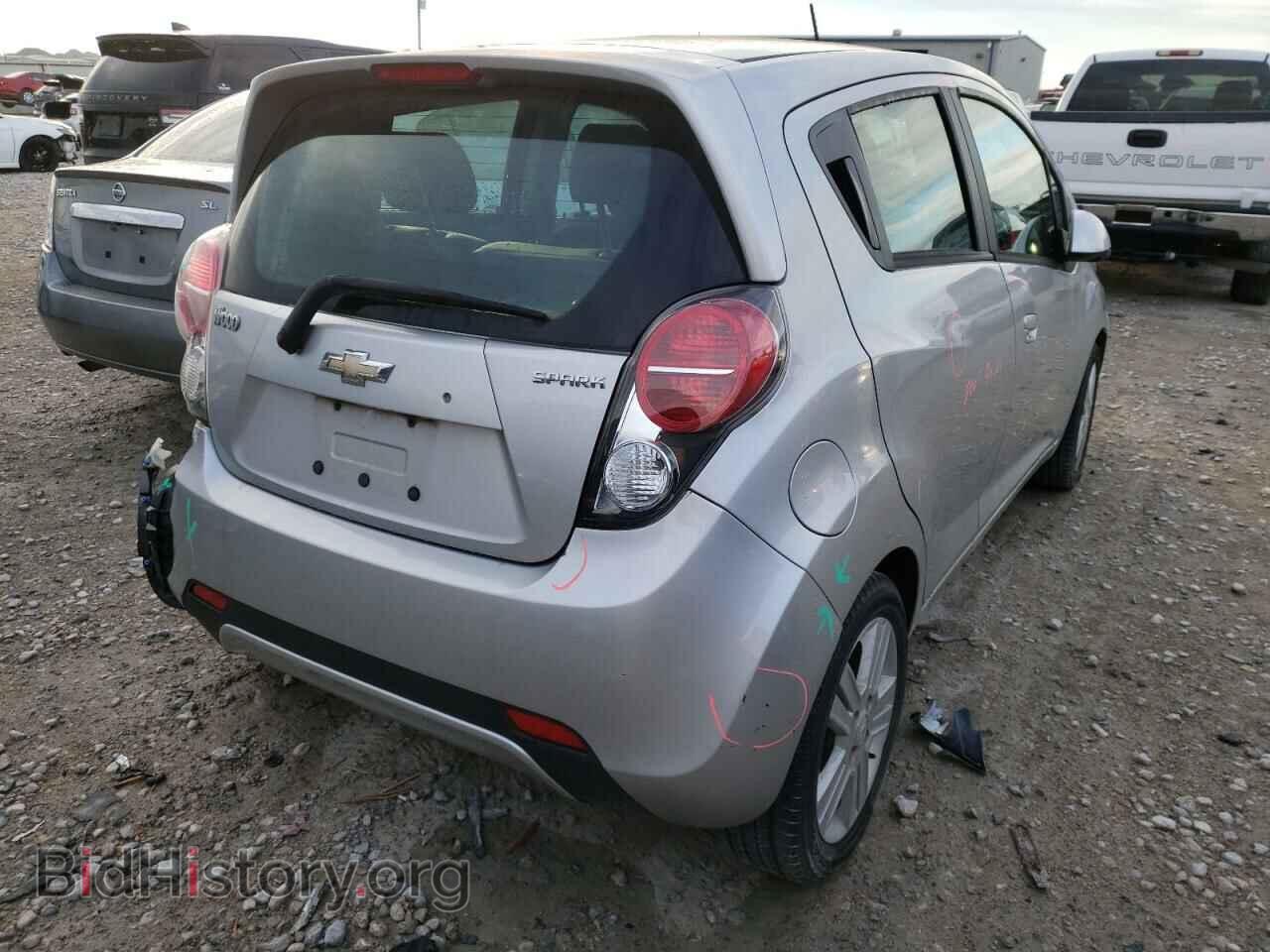 2014 CHEVROLET SPARK - VIN: KL8CD6S92EC585856 - Фото 4