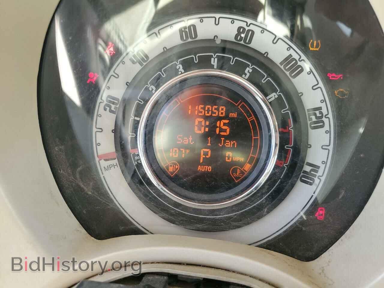 2012 FIAT 500 - VIN: 3C3CFFARXCT330963 - Фото 9