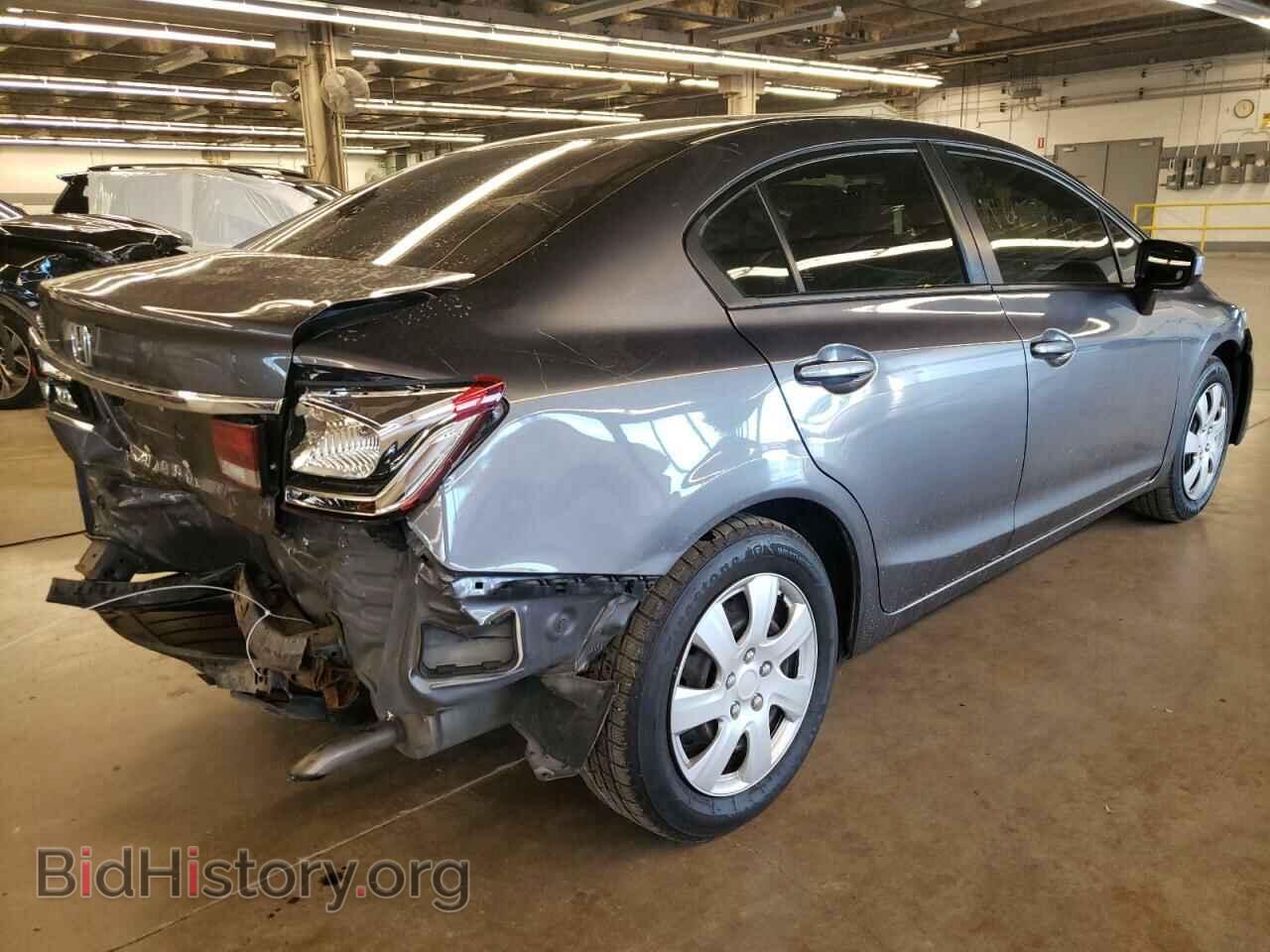 2014 HONDA CIVIC - VIN: 19XFB2F50EE046154 - Фото 3