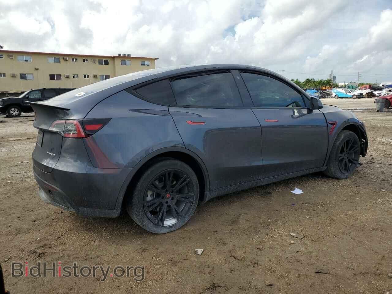 2022 TESLA MODEL Y - VIN: 7SAYGDEE9NA008343 - Фото 3