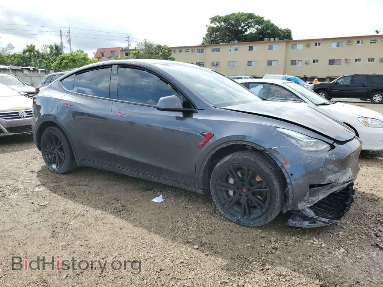2022 TESLA MODEL Y - VIN: 7SAYGDEE9NA008343 - Фото 4