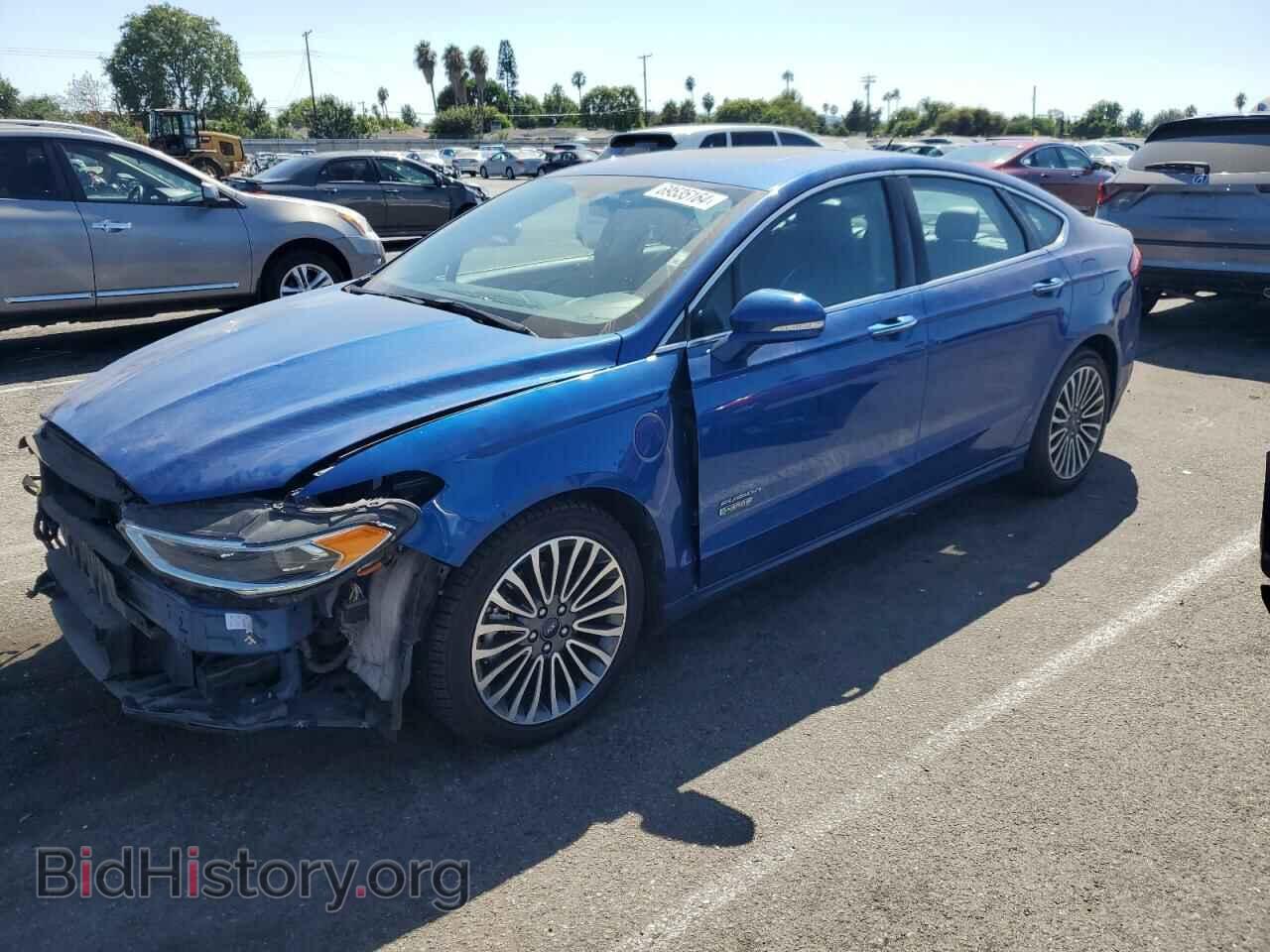 Фотография 3FA6P0SU8HR379868 - FORD FUSION 2017