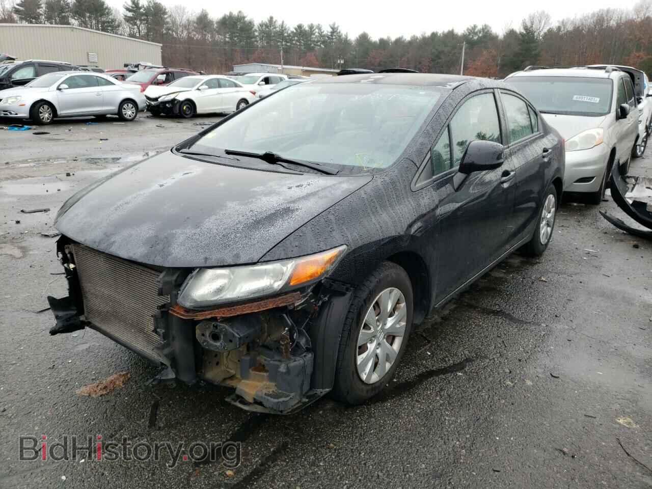 2012 HONDA CIVIC - VIN: 2HGFB2F56CH565437 - Фото 2