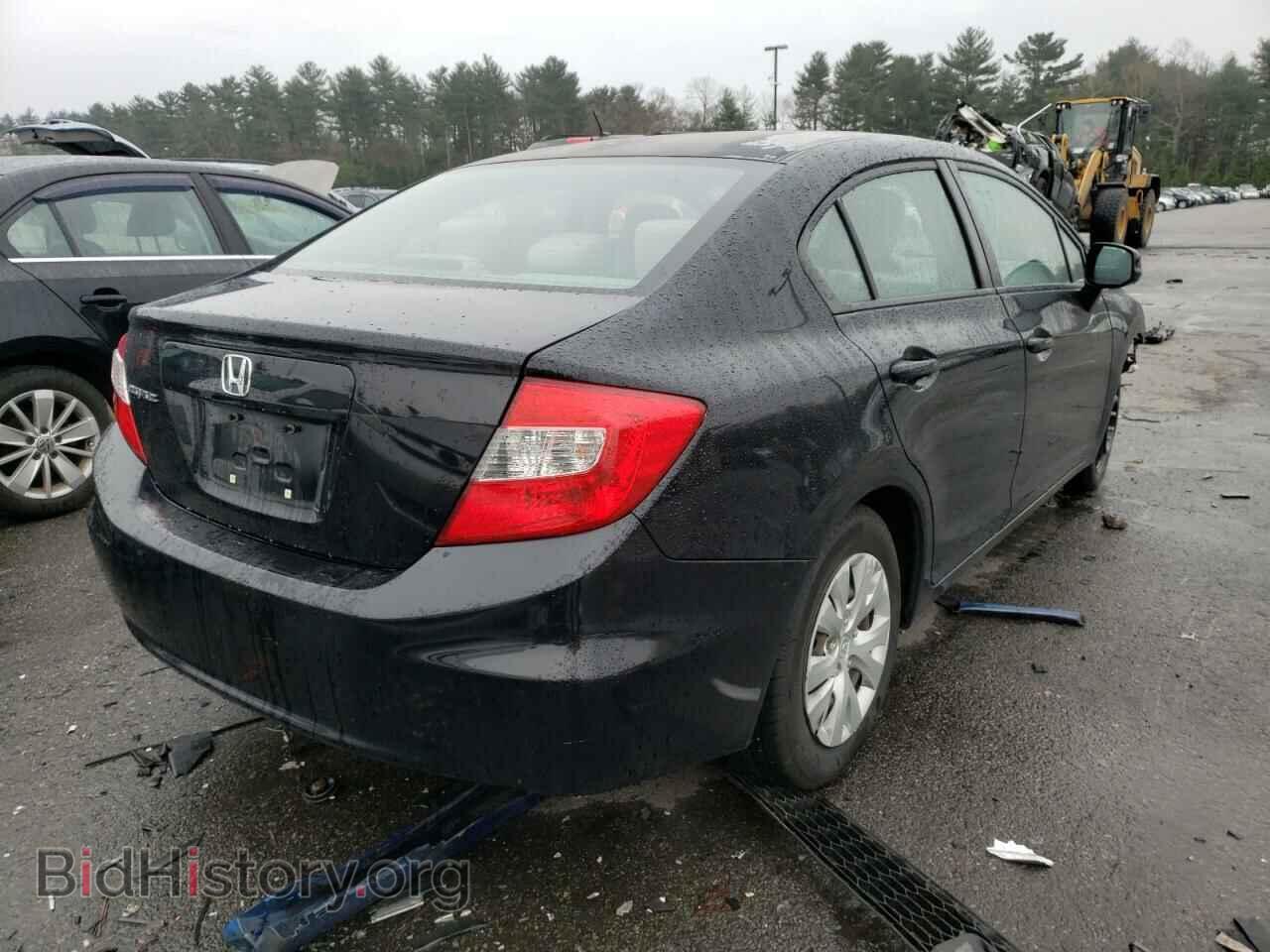 2012 HONDA CIVIC - VIN: 2HGFB2F56CH565437 - Фото 4