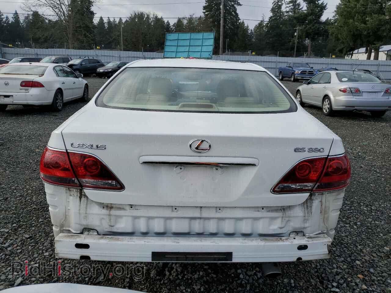 2006 LEXUS ES330 - VIN: JTHBA30G265155311 - Фото 6