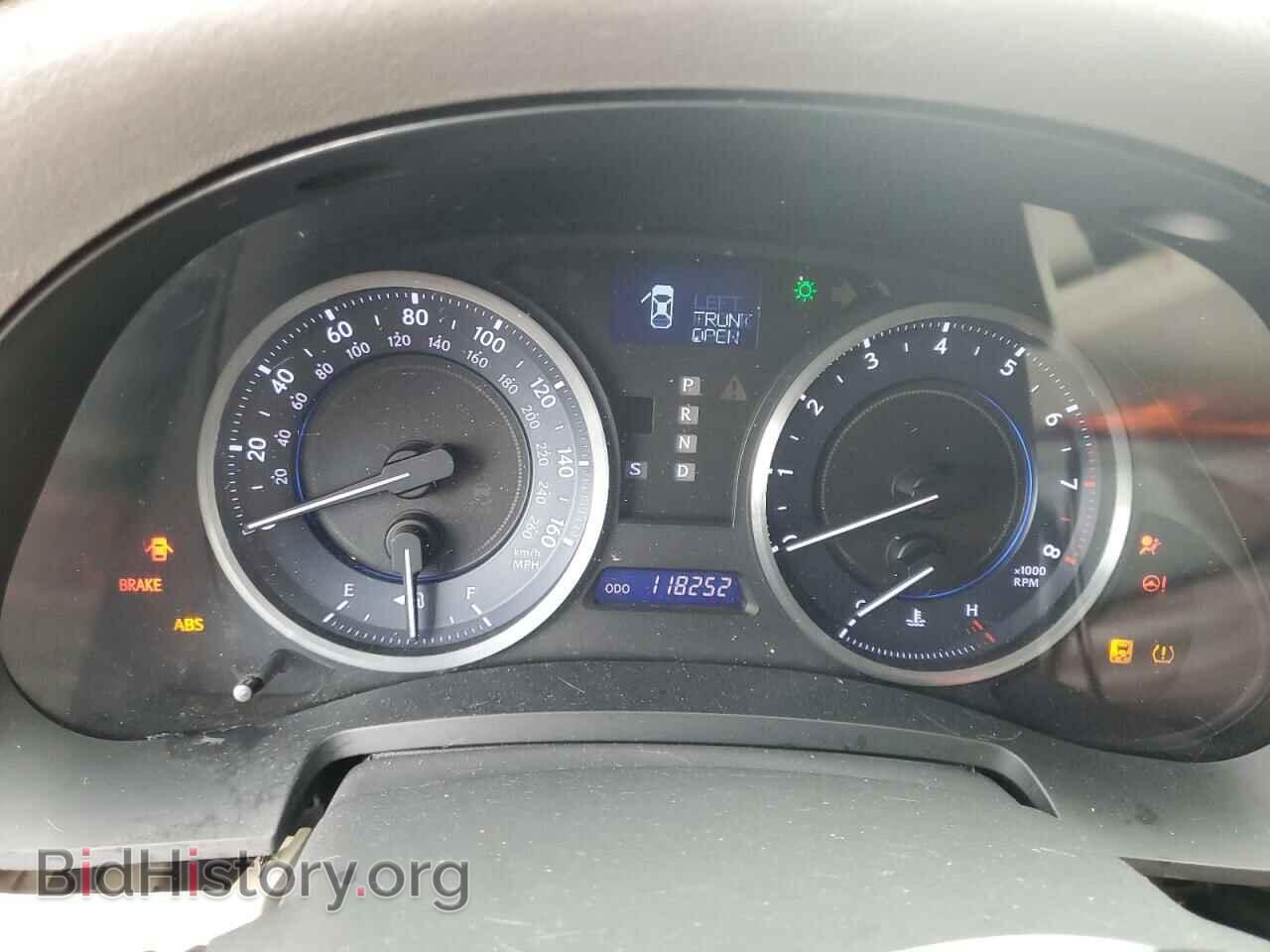 2012 LEXUS IS - VIN: JTHBF5C21C5174120 - Фото 9