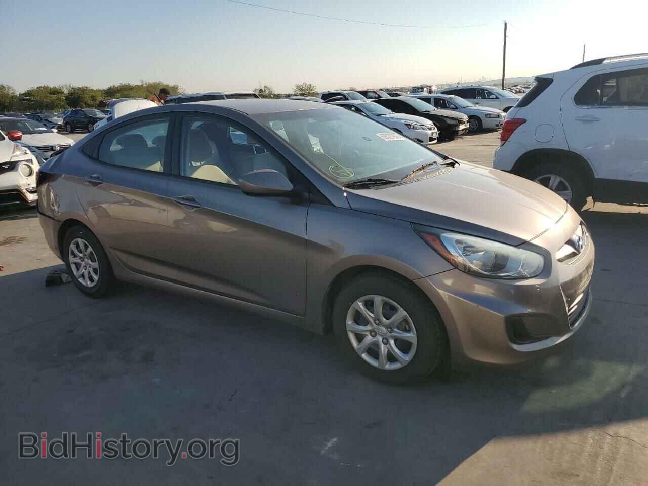 2013 HYUNDAI ACCENT - VIN: KMHCT4AE1DU349491 - Фото 4