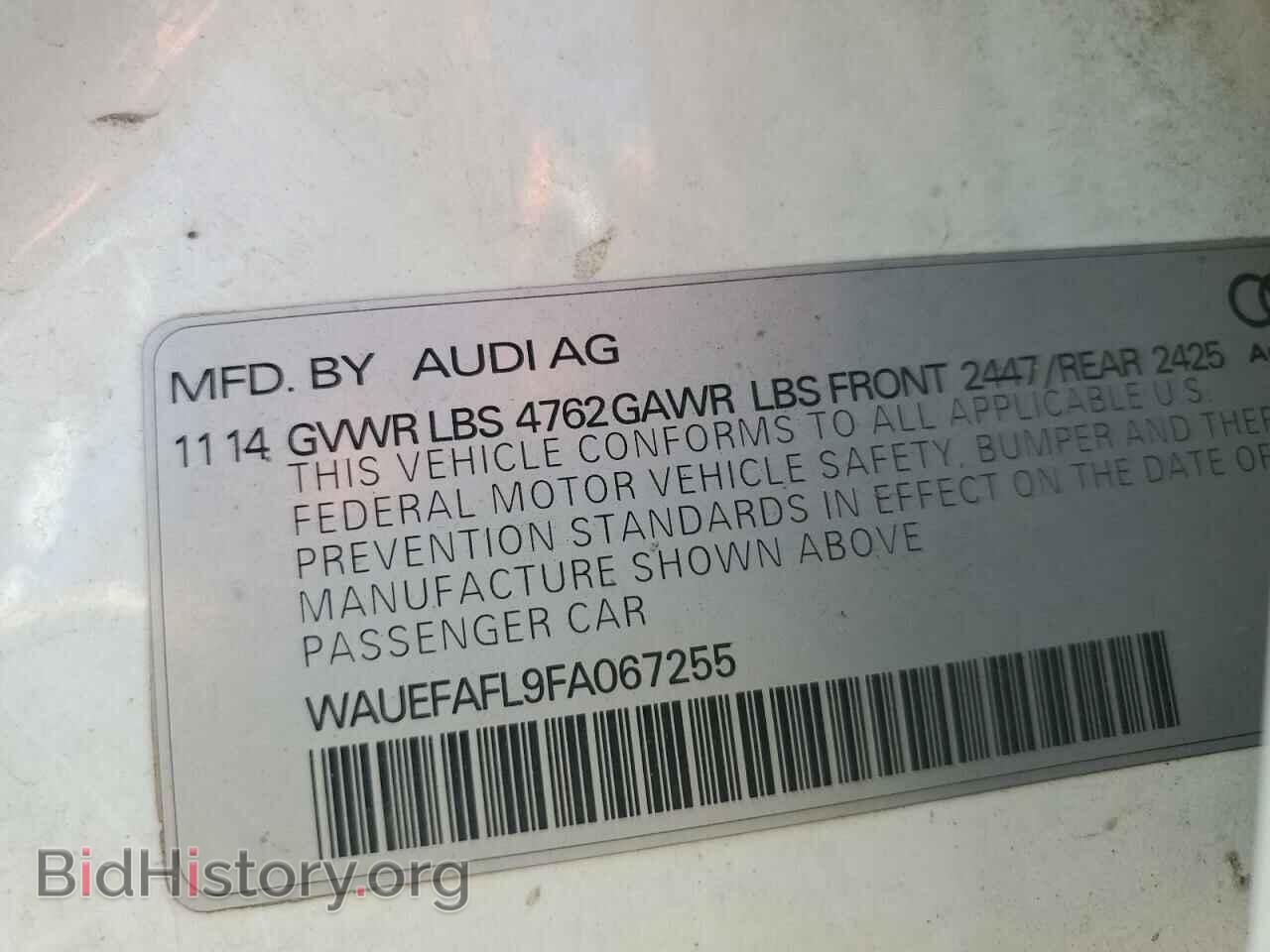 2015 AUDI A4 - VIN: WAUEFAFL9FA067255 - Photo 12